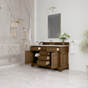 Honey Oak / Eternal Jasmine Pearl - 3 Faucet Holes