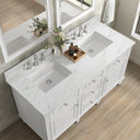 Bright White / White Zeus - 3 Faucet Holes