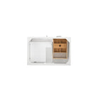 Glossy White / No Countertop