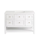 Bright White / White Zeus - 3 Faucet Holes