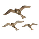 Renwil Stevens 3 Piece Wide Wall Decor - Yellow