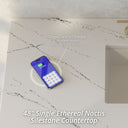 Bright White / Ethereal Noctis - 3 Faucet Holes