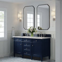 Victory Blue / Victorian Silver - 3 Faucet Holes