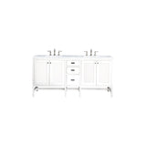 Carrara White - 3 Faucet Holes