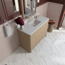 Coastal Driftwood / White Zeus - 3 Faucet Hole