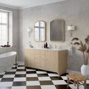 Coastal Driftwood / White Zeus - 1 Faucet Hole