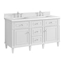 Bright White / White Zeus - 3 Faucet Holes