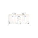 Glossy White / Eternal Marfil - 3 Faucet Holes