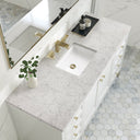 Glossy White / Eternal Jasmine Pearl - 3 Faucet Holes