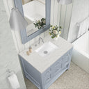 Serenity Blue / Eternal Jasmine Pearl - 3 Faucet Holes