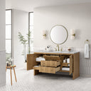 Light Natural Oak / Eternal Jasmine Pearl - 3 Faucet Holes