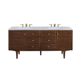Carrara White - 3 Faucet Holes