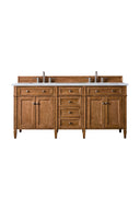 Saddle Brown / Eternal Jasmine Pearl - 3 Faucet Holes