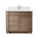 Whitewashed Walnut / White Zeus - 1 Faucet Hole