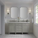 Urban Gray / White Zeus - 3 Faucet Holes