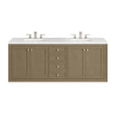 Walnut Whisper / White Zeus - 3 Faucet Holes