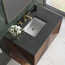 Chestnut / Charcoal Soapstone - 3 Faucet Holes