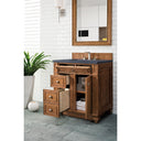 Saddle Brown / Charcoal Soapstone - 3 Faucet Holes