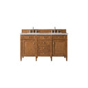 Saddle Brown / Carrara White - 3 Faucet Holes