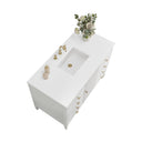Bright White / White Zeus - 3 Faucet Holes