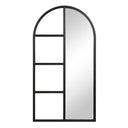 Renwil Trellis 69.75" H x 38" W Wall Mirror - Black