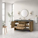 Light Natural Oak / Parisien Bleu - 3 Faucet Holes