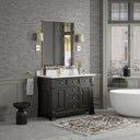 Black Onyx / White Zeus - 1 Faucet Hole