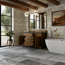 Honey Oak / Charcoal Soapstone - 3 Faucet Holes