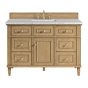 Light Natural Oak / Eternal Jasmine Pearl - 3 Faucet Holes