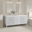 Bright White / White Zeus - 3 Faucet Holes
