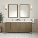 Walnut Whisper / White Zeus - 1 Faucet Hole