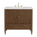 Mid-Century Walnut / Ethereal Noctis - 3 Faucet Holes