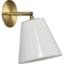 Renwil Kai 9.75" Length Wall Sconce - Antique Brushed Brass