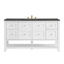 Bright White / Parisien Bleu - 3 Faucet Holes