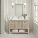 Whitewashed Oak / White Zeus - 1 Faucet Hole