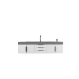 Dusk Grey Glossy - 1 Faucet Hole
