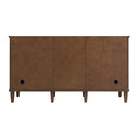 Mid-Century Walnut / White Zeus - 3 Faucet Holes