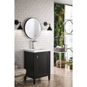 Black Onyx / White Glossy - 1 Faucet Hole