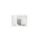 Glossy White / No Countertop