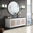Glossy White / Parisien Bleu - 3 Faucet Holes