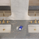 Sunwashed Oak / Parisien Bleu - 3 Faucet Holes