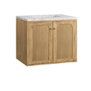 Light Natural Oak / Eternal Jasmine Pearl - 3 Faucet Holes