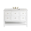 Bright White / Eternal Jasmine Pearl - 3 Faucet Holes