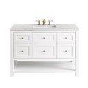 Bright White / Eternal Jasmine Pearl - 3 Faucet Holes