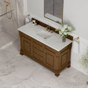 Honey Oak / Eternal Jasmine Pearl - 3 Faucet Holes