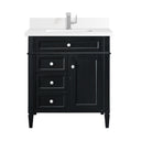 Black Onyx / White Zeus - 1 Faucet Hole
