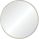 Renwil Thallo 48" Tall Round Wall Mirror - Yellow