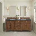 Mid-Century Walnut / Parisien Bleu - 3 Faucet Holes