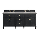 Black Onyx / Eternal Jasmine Pearl - 3 Faucet Holes