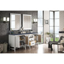 Glossy White / Charcoal Soapstone - 3 Faucet Holes